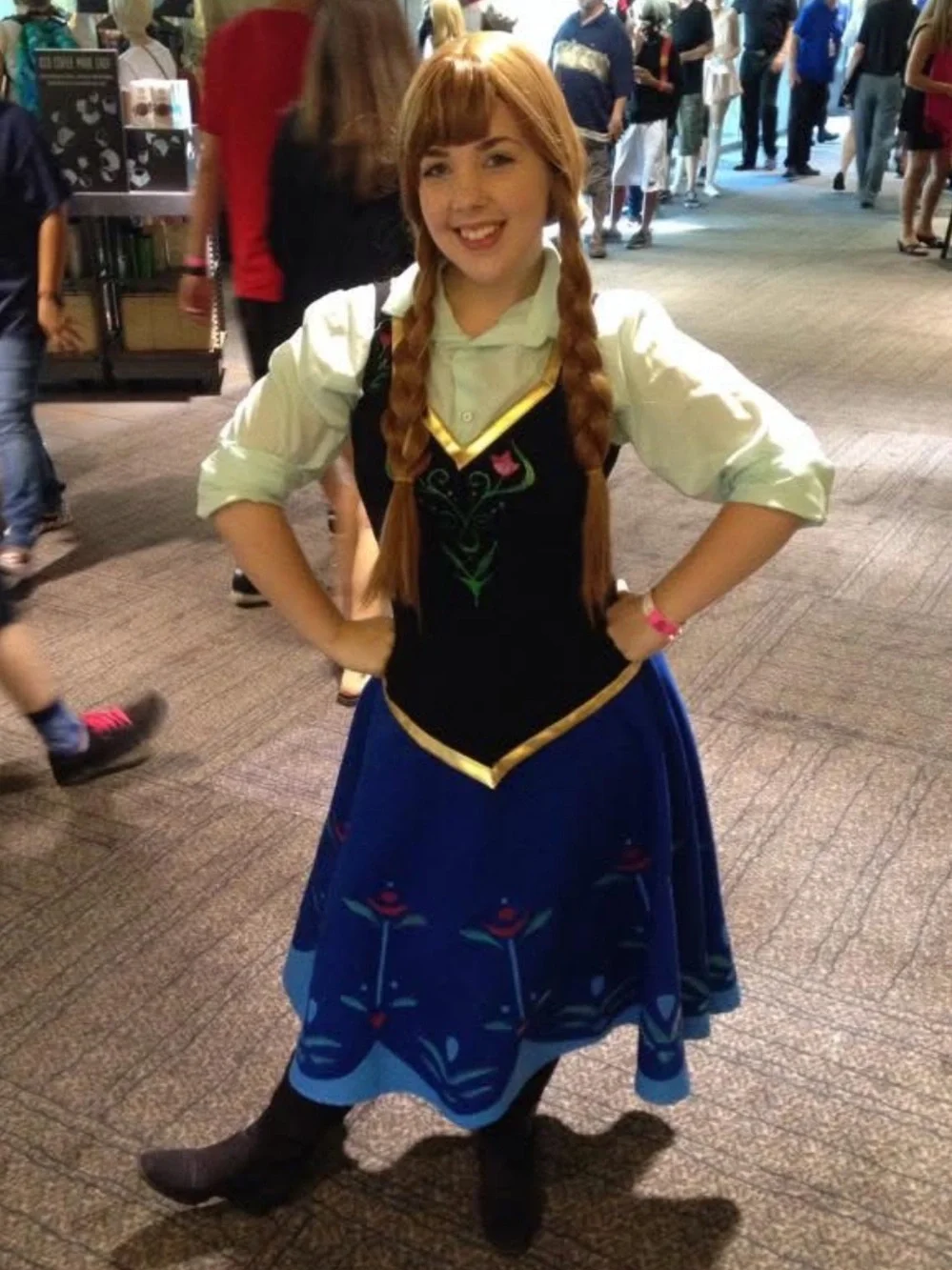 Anna Frozen Cosplay Wig